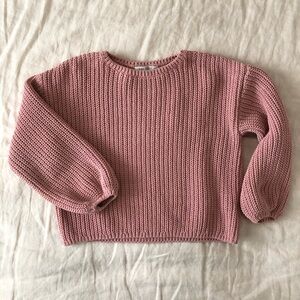 H&M slouchy sweater, size 6/7